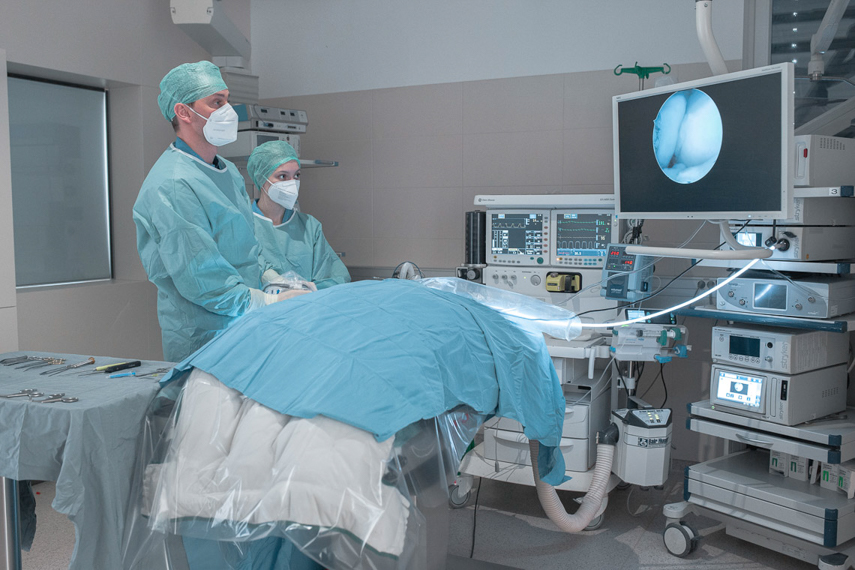 Operation Arthroskopie