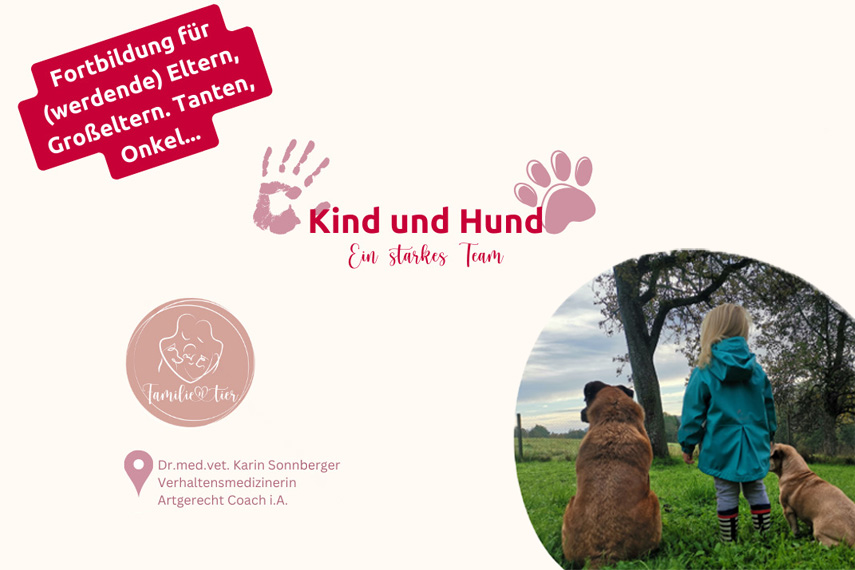 Kind und Hund Fortbildung für Eltern